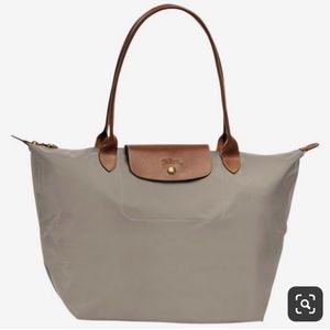 Longchamp Large Le Pliage Tote - Clay